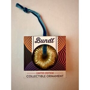 Nordic Ware Mini Bundt Pan Christmas Ornament Collectible Limited Edition NEW